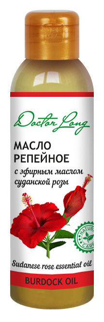 Масло репейное с эфирным маслом суданской розы DR.LONG. 100 мл