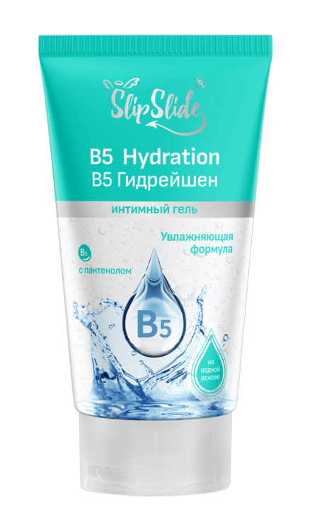 Гель-смазка интим СлипСлайд Увлажняющая формула (В5 Hydration), 150 мл