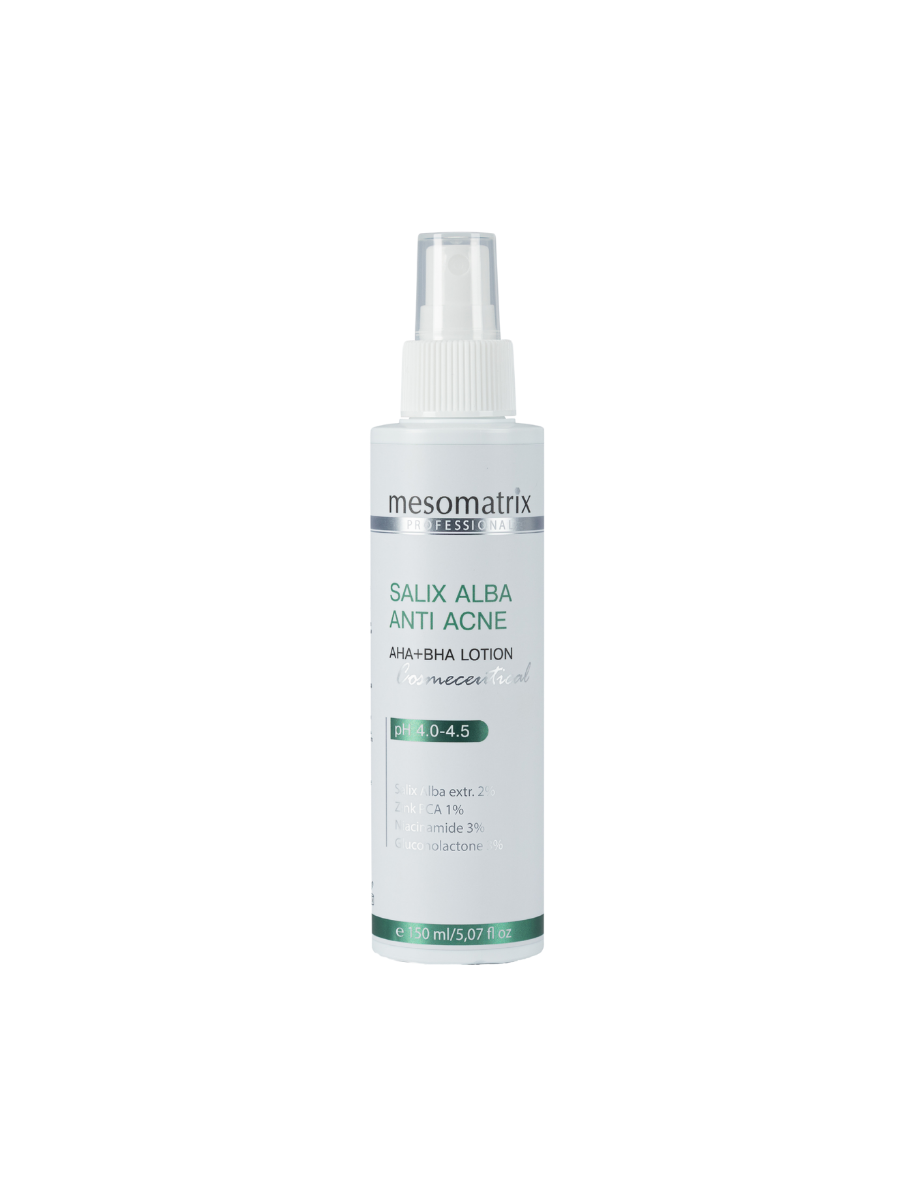 Салициловый лосьон SALIX ALBA ANTI ACNE AHA+BHA для жирной и проблемной кожи, MESOMATRIX / МЕЗОМАТРИКС, 150 мл