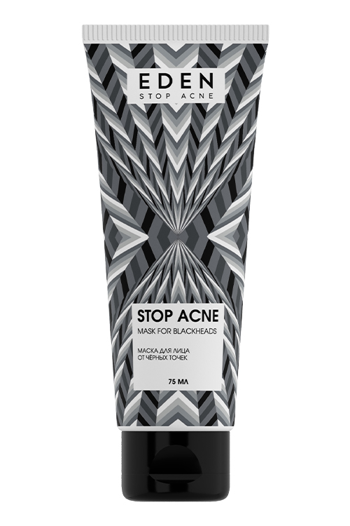 Маска для лица от черных точек EDEN Stop Acne, 75мл