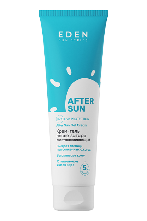 Крем-гель после загара EDEN Sun Series,150мл
