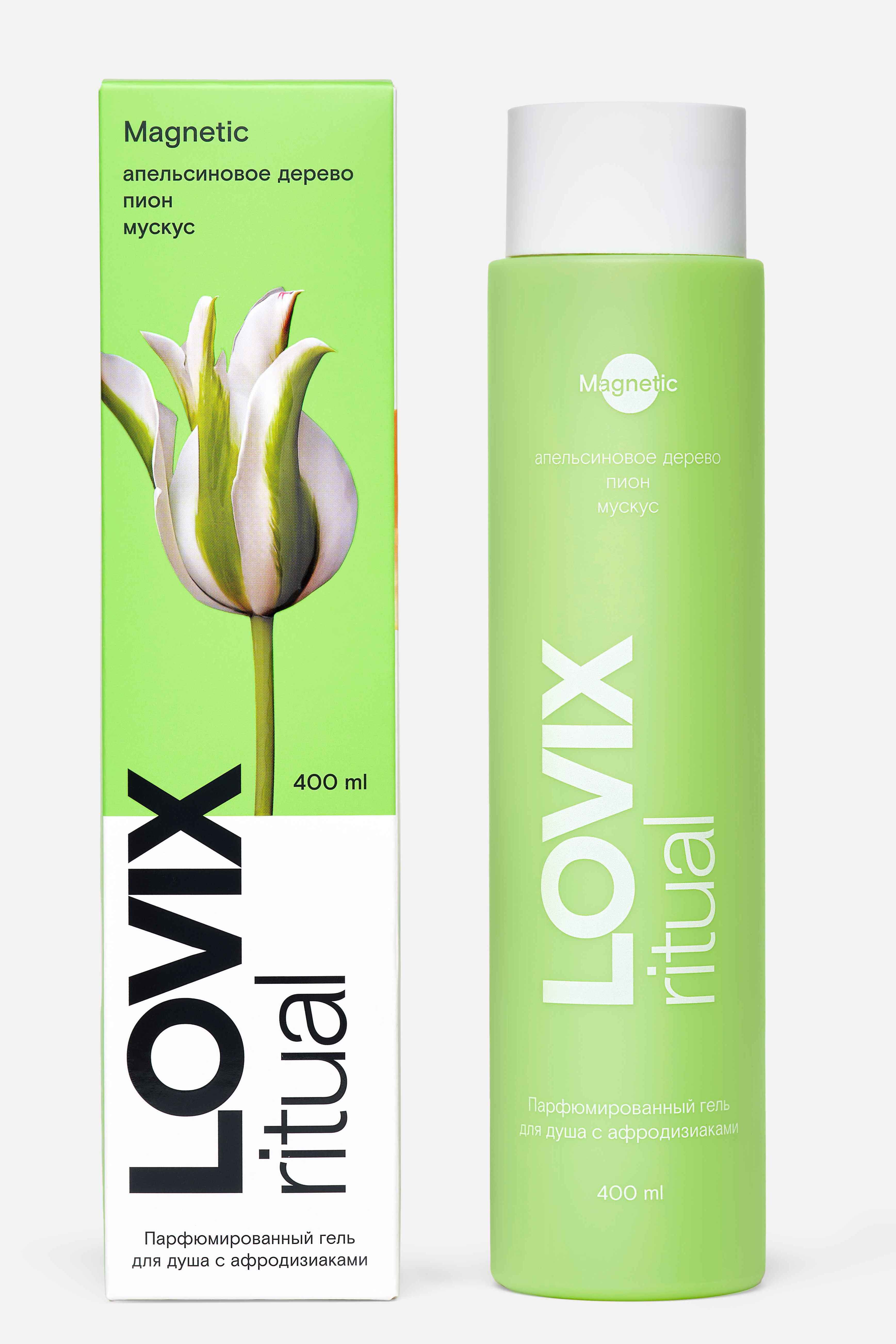 Парфюмированный гель для душа с афродизиаками LOVIX Magnetic