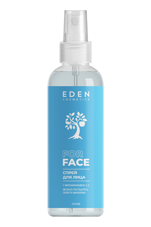 Спрей для лица EDEN с витаминами, 200мл