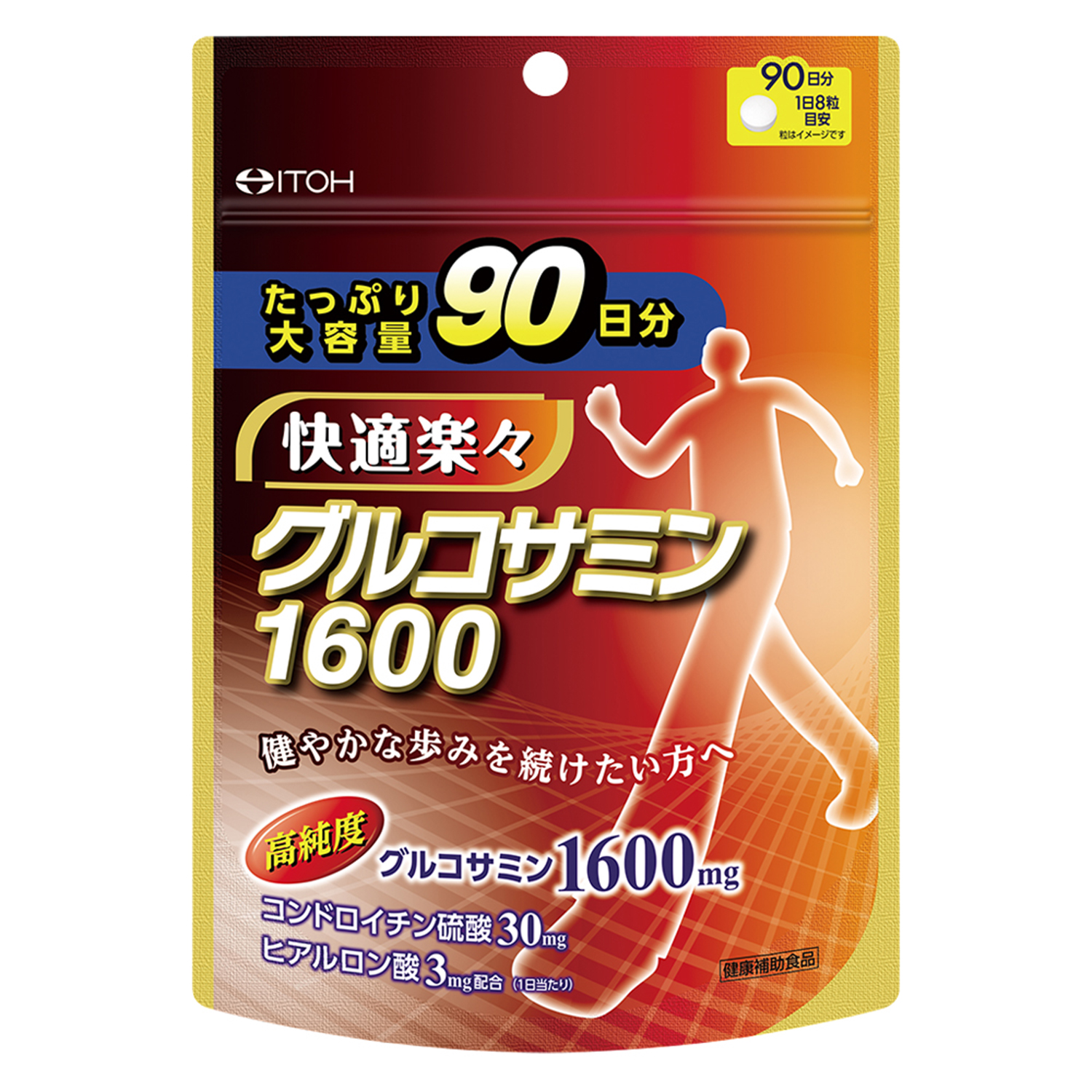 БАД Глюкозамин ITOH (Glucosamine) 300 мг., 720 шт.