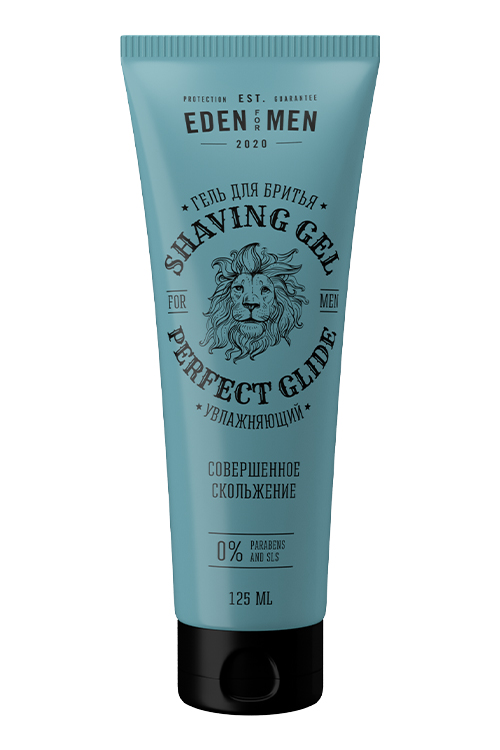 Гель для бритья увлажняющий EDEN For men, 125мл