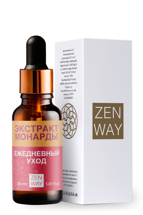 Экстракт монарды ZENWAY, 30 мл.