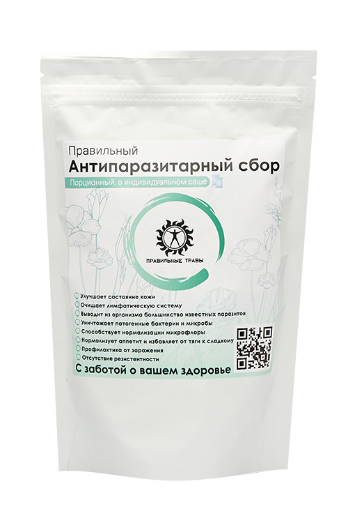 Антипаразитарный сбор 100гр, ПРАВИЛЬНЫЕ ТРАВЫ.