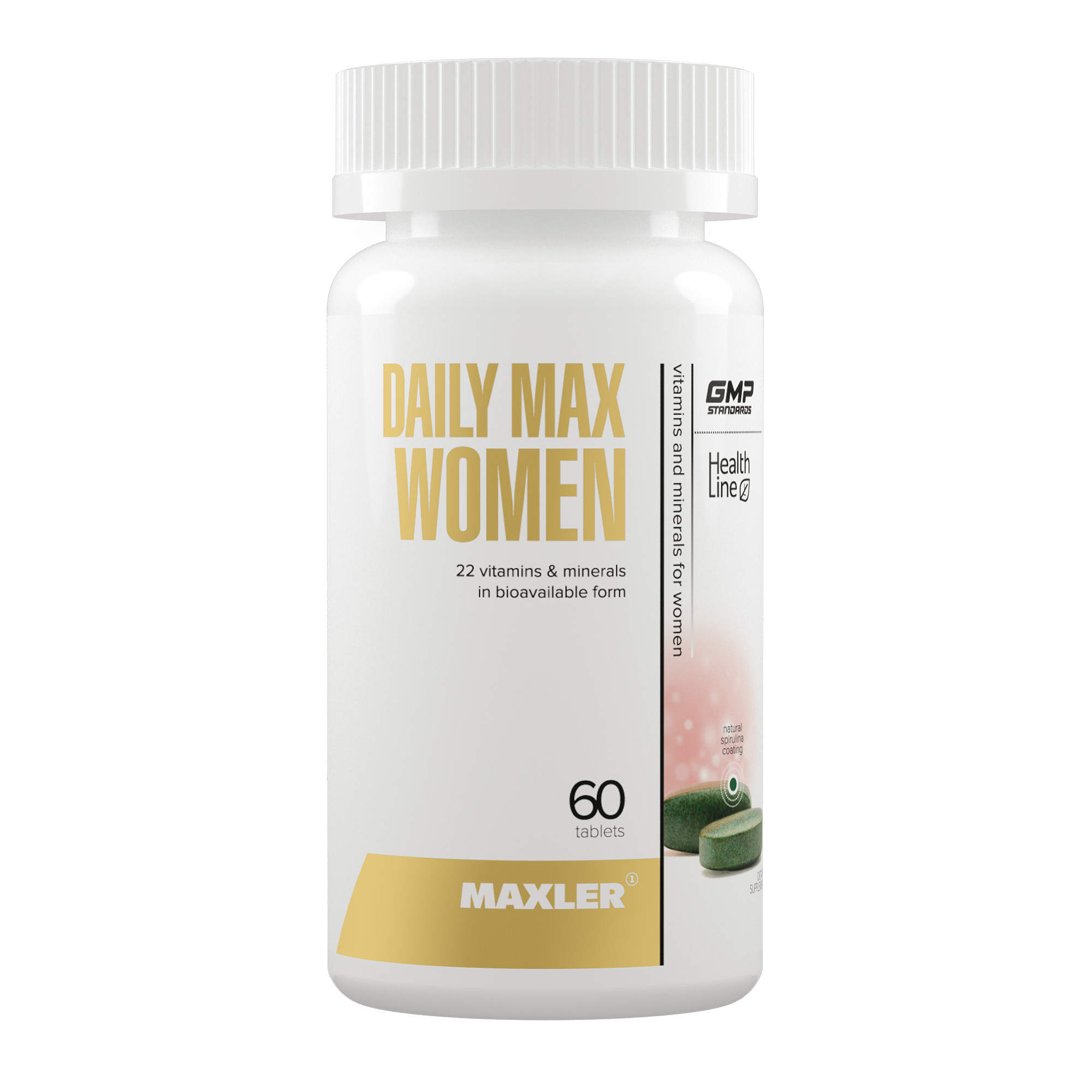 Витаминно-минеральный комплекс для женщин Maxler Daily Max Women, 60 таблеток