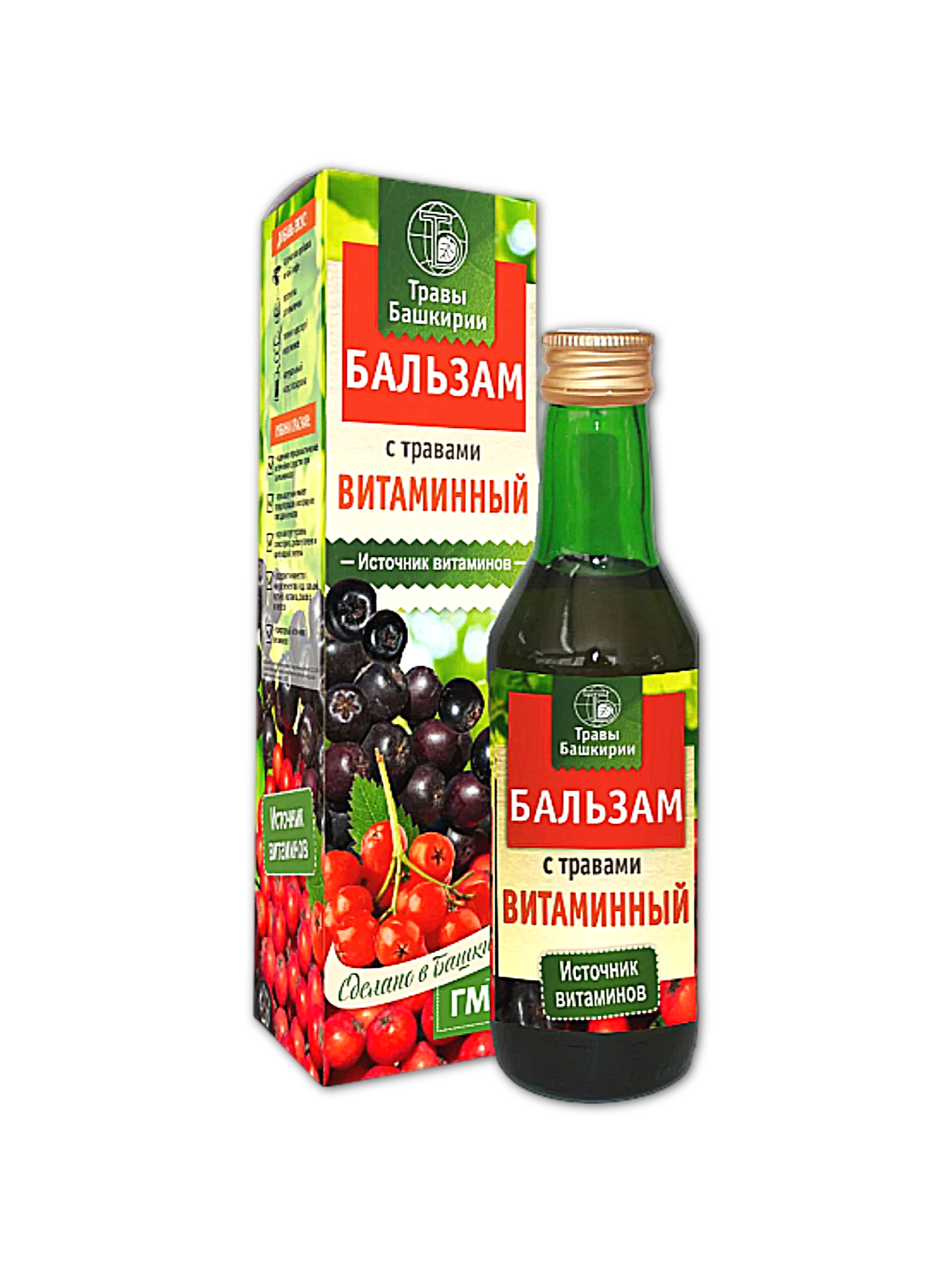 Бальзам Витаминный для повышения иммунитета, Травы Башкирии, 240мл