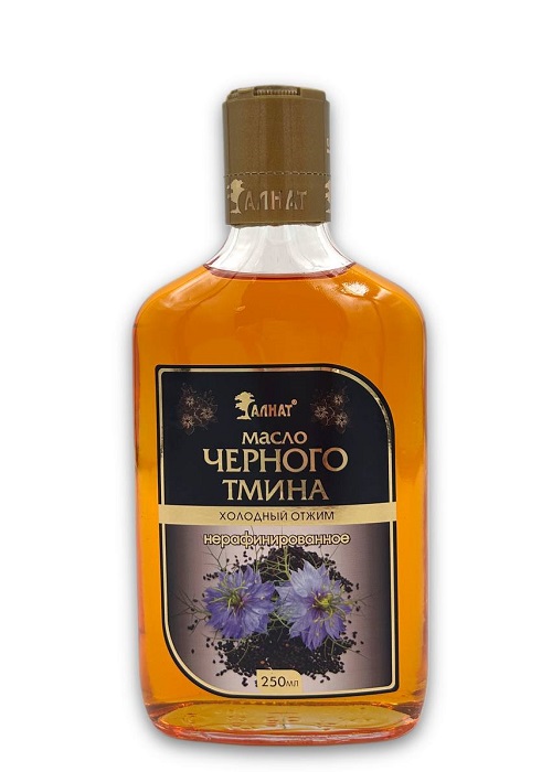 Масло черного тмина холодного отжима 250 мл, АЛНАТ