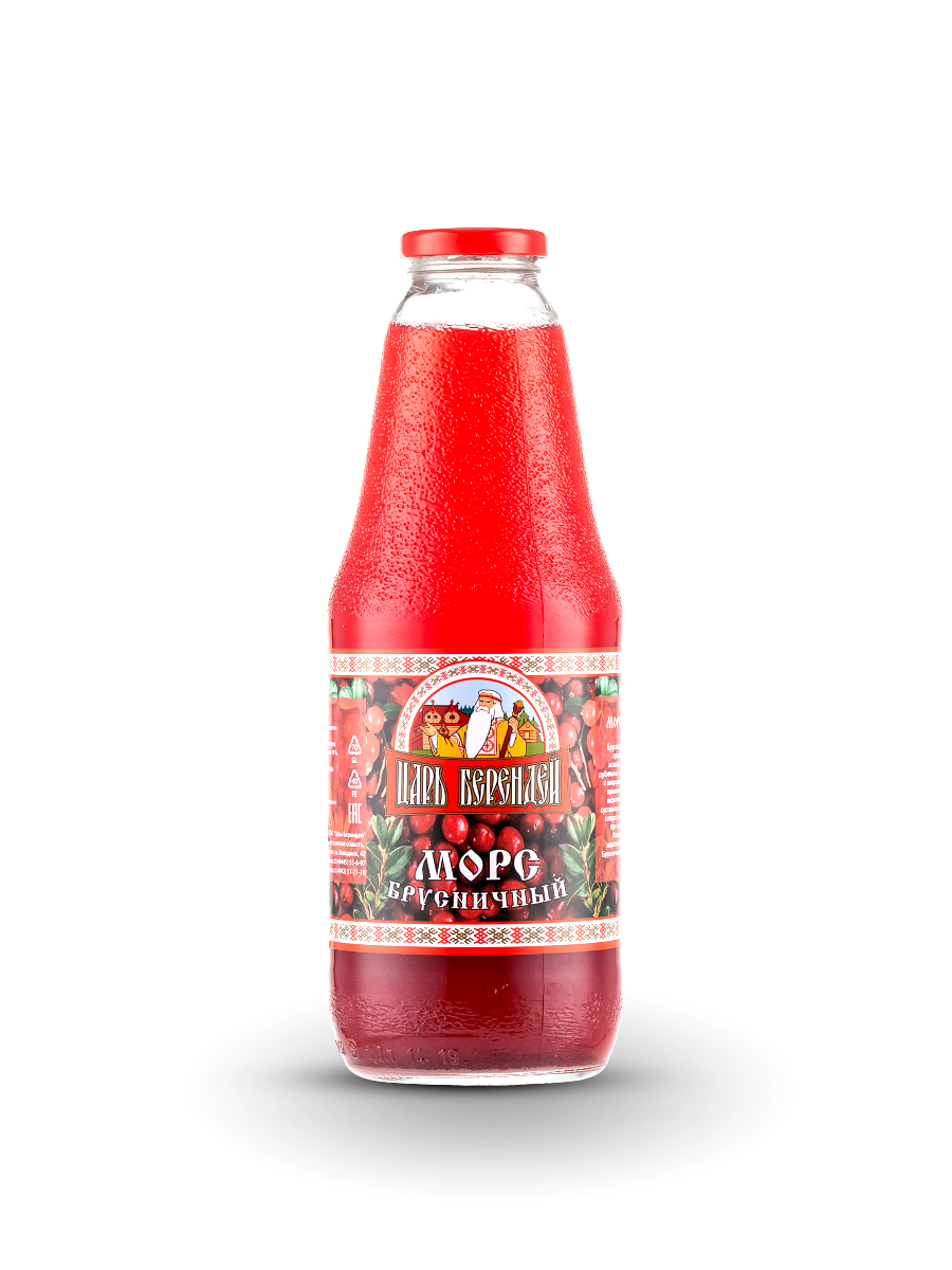 Морс "Царь Берендей" Брусничный, 1 л