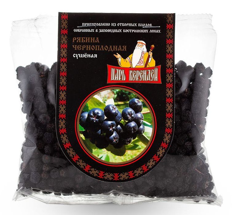Рябина черноплодная сушеная "Царь Берендей", 200 гр.
