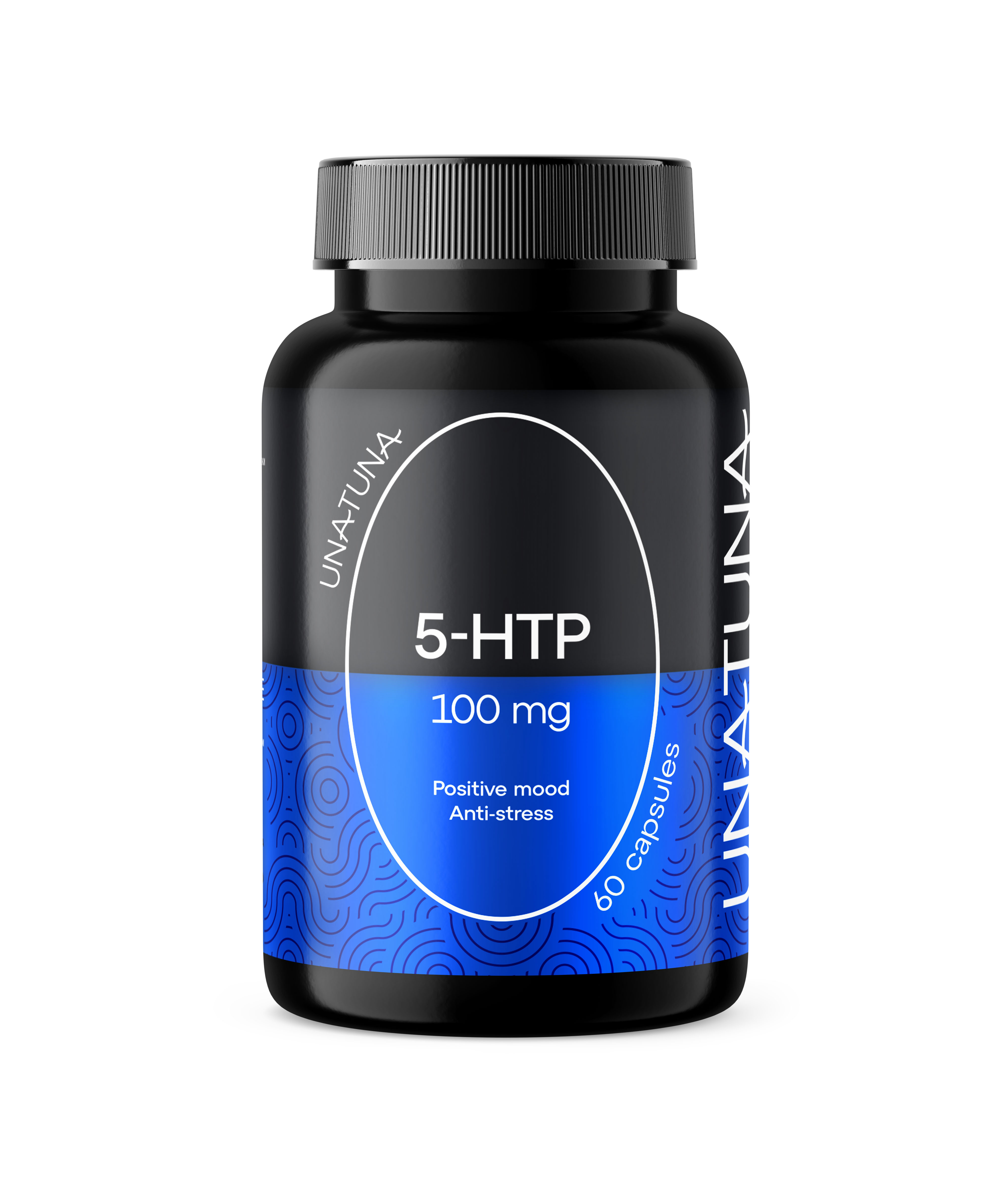5-HTP (5-ГИДРОКСИТРИПТОФАН), 60 капсул UNATUNA