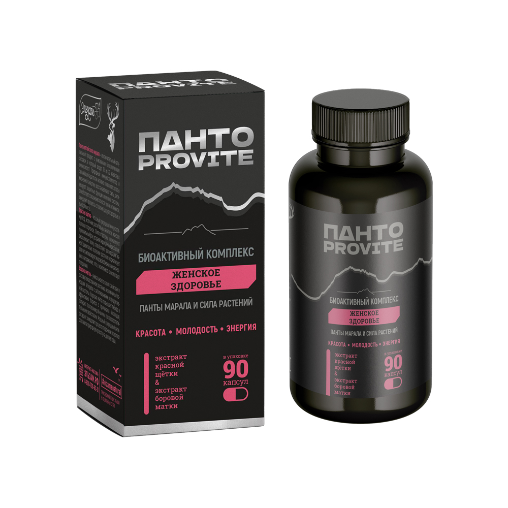 "ПАНТО PROVITE" капсулы "Женское здоровье" Эльзам 90 капсул