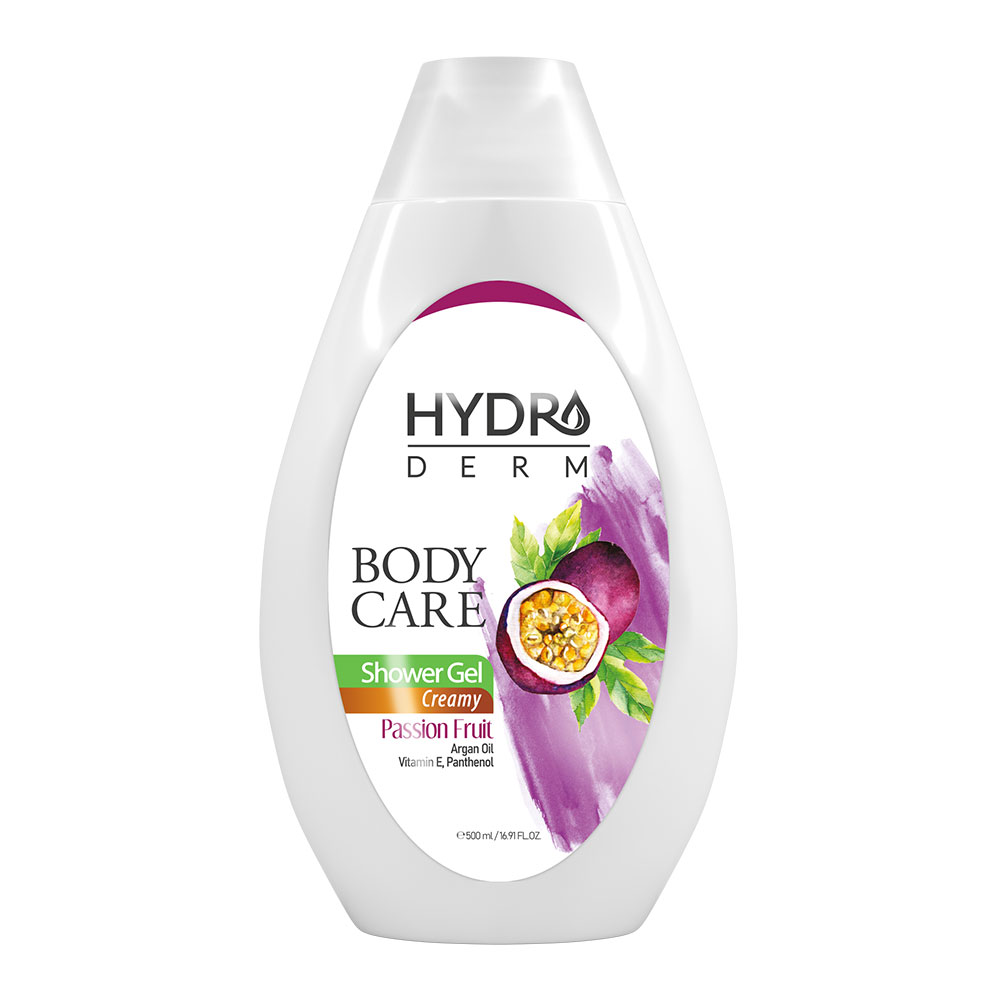 Крем-гель для душа "PASSION FRUIT" с ароматом Маракуйи HYDRODERM, 500 мл