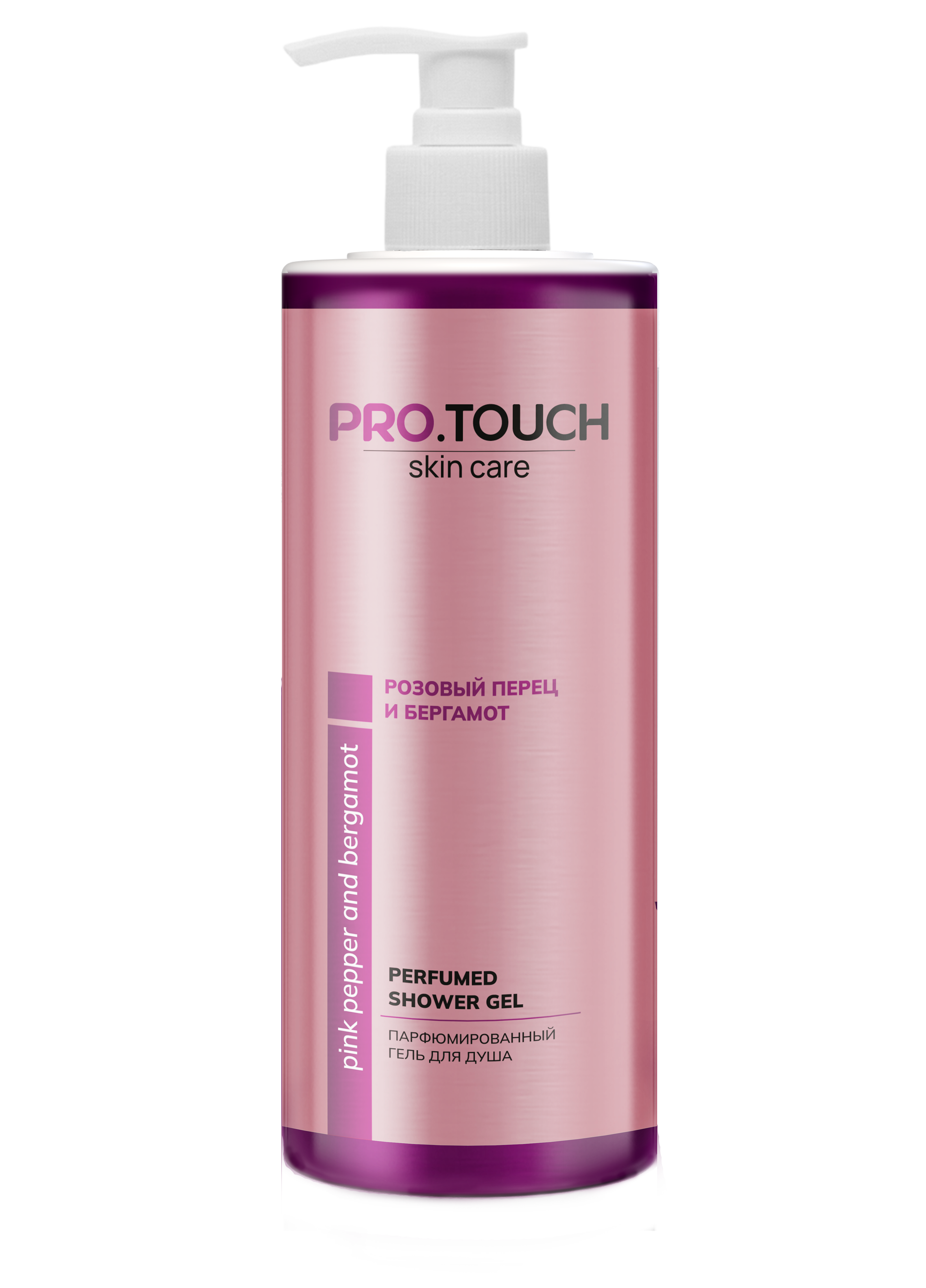 Гель для душа PROTOUCH skin care «Розовый перец и бергамот», 1 л