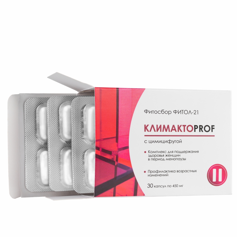 БАД "Фитосбор "Фитол-21" КЛИМАКТОPROF с цимицифугой №30