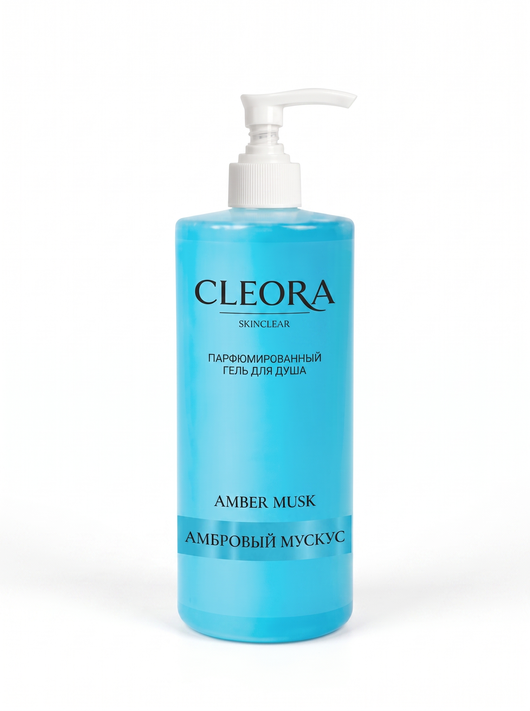 Гель для душа Cleora Skinlogue "Амбровый мускус", 1 л