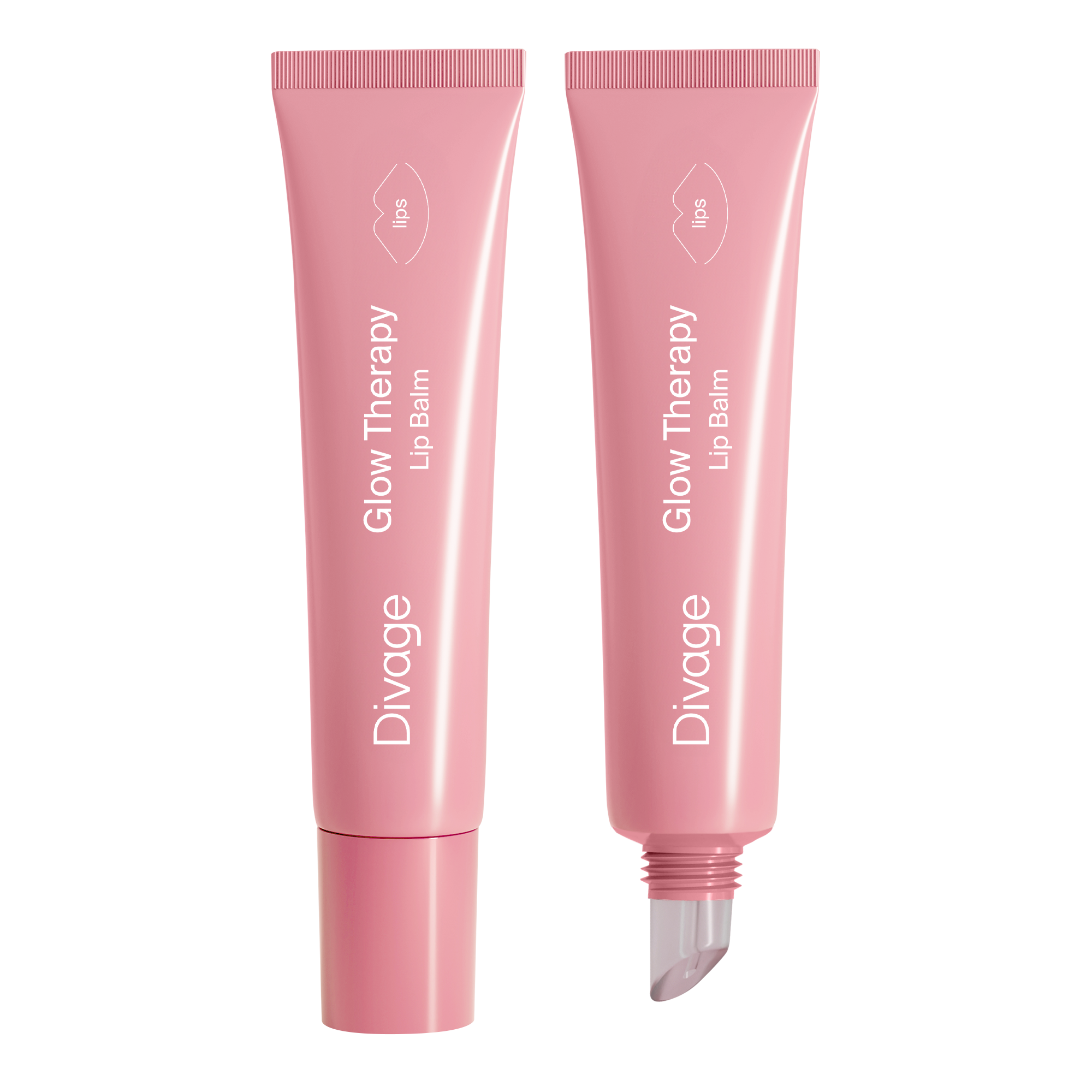 Divage Пептидный Бальзам Для Губ Glow Therapy Lip Balm Тон 01 холодный розовый