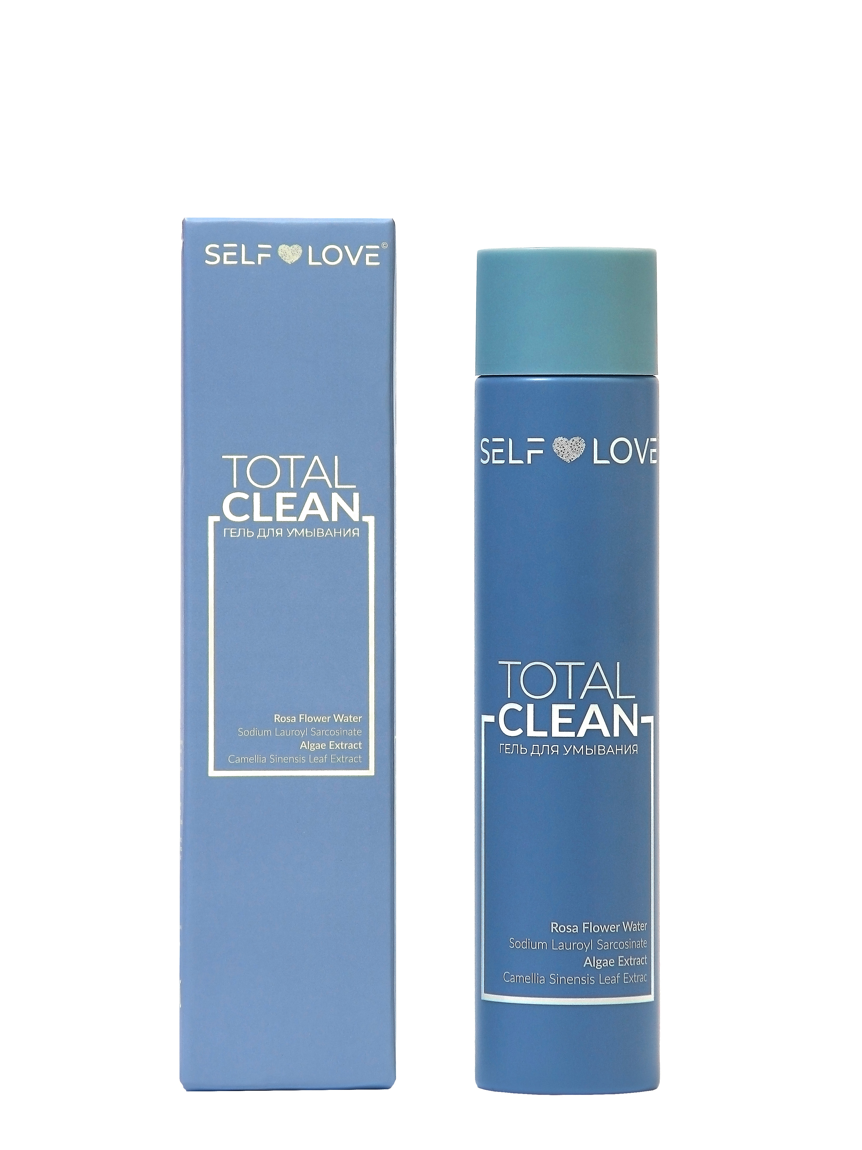Очищающий гель для умывания от прыщей с кислотами Total Clean SelfLoveMedical 150 мл