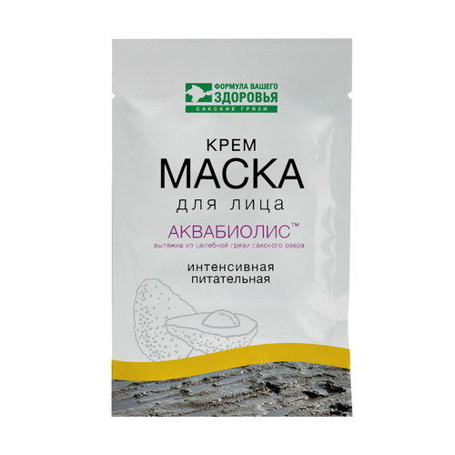 Маска для лица Аквабиолис интенсивная питательная 15 мл