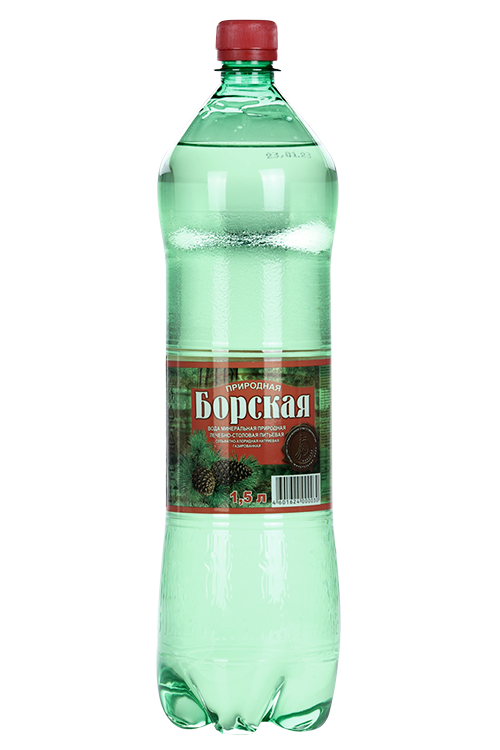 Вода мин Борская, 1,5 л, пластик газ – купить по цене 26 руб. в ...