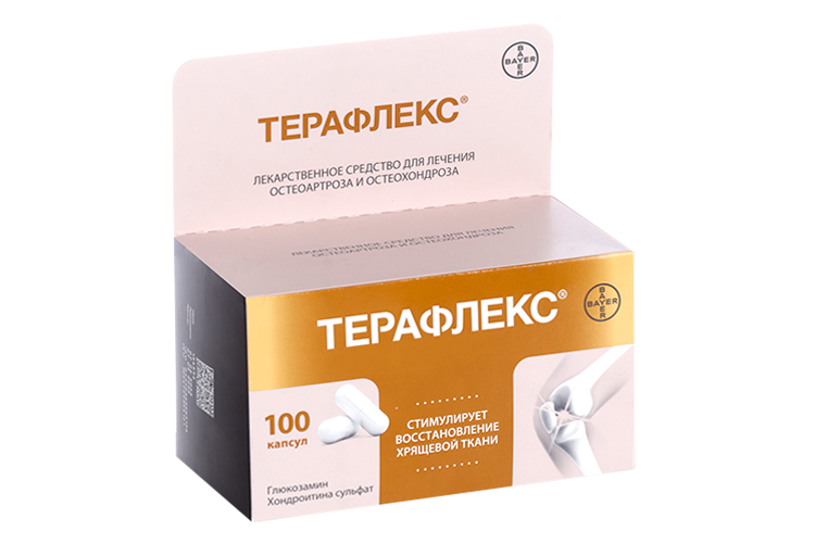 Терафлекс, 100 шт, капсулы – купить по цене 2730 руб. в интернет ...