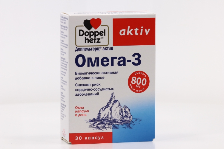Доппельгерц Актив Омега-3, 30 шт, капсулы – купить по цене 584 руб. в ...
