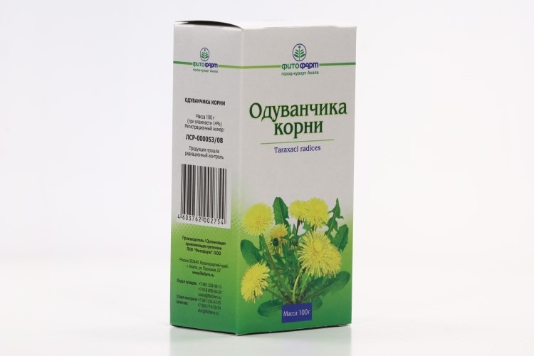 Корень Одуванчика Купить В Аптеке Цена
