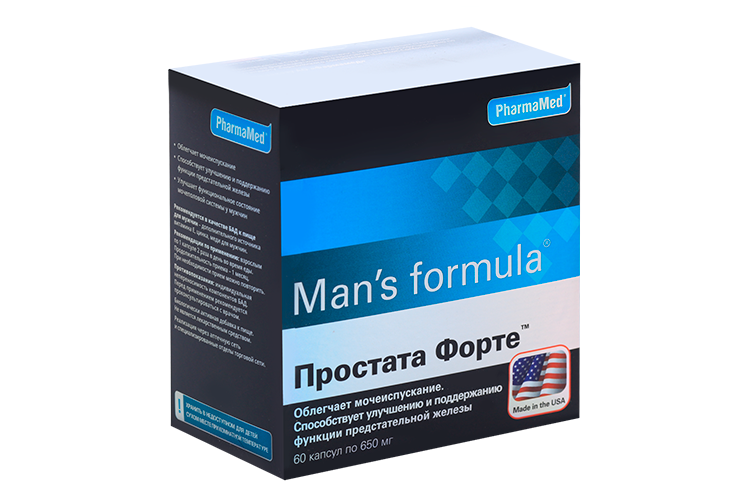 Man s formula простата форте капсулы отзывы