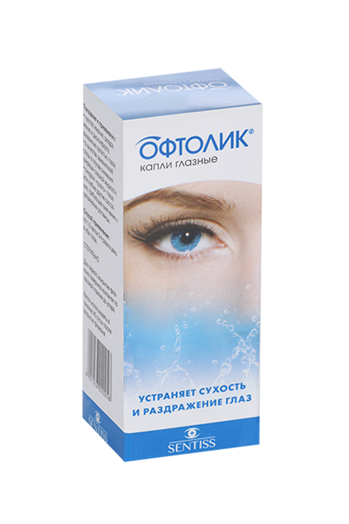 Офтолик, 10 мл, капли глазные – купить по цене 570 руб. в интернет ...