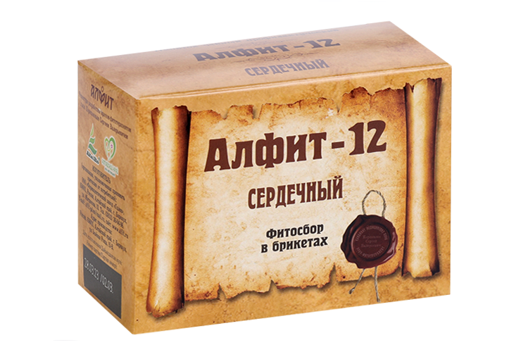 Алфит-12 Сердечный, 2 г, 60 шт – купить по цене 258 руб. в интернет ...