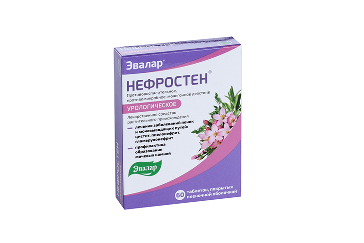 Нефростен, 60 шт, таблетки покрытые пленочной оболочкой – купить по ...