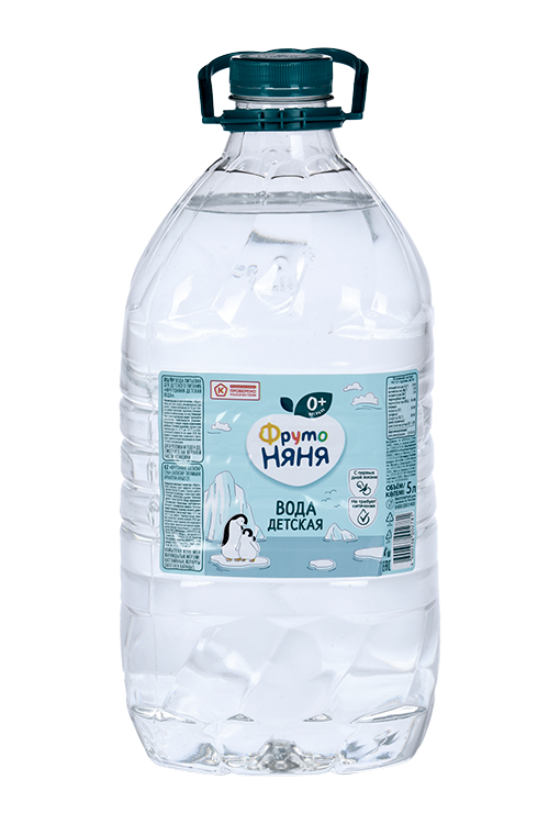 Вода питьевая Фрутоняня дет б/газа, 5 л, пластик – купить по выгодной ...