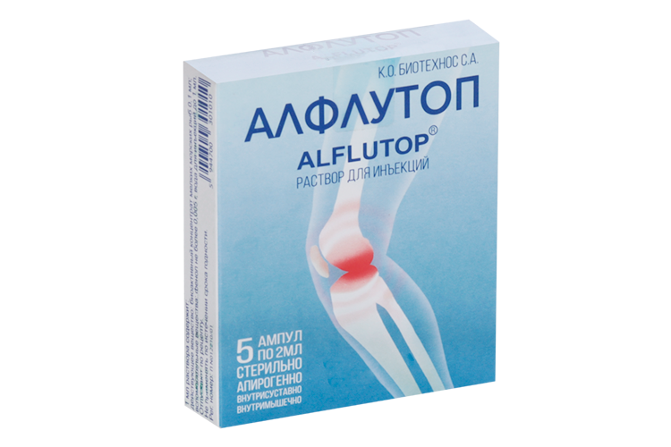 Алфлутоп, 2 мл, 5 шт, раствор для инъекций – купить по цене 2318 руб. в ...
