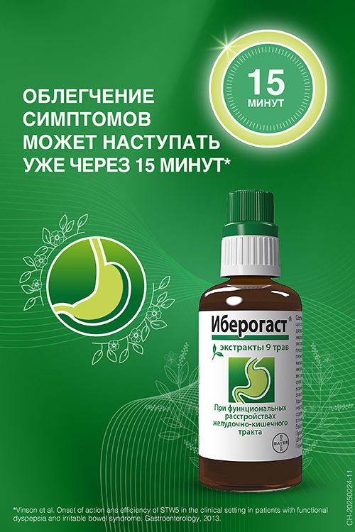 Иберогаст, 100 мл, капли для приема внутрь