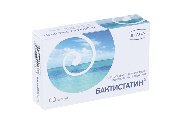 Бактистатин, 0,5 г, 60 шт, капсулы – купить по цене 845 руб. в интернет ...