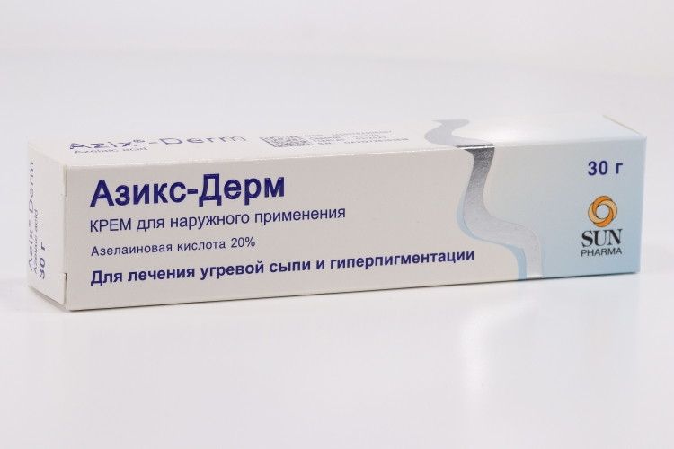 Азикс-Дерм 20%, 30 г, крем для наружного применения – купить по цене ...