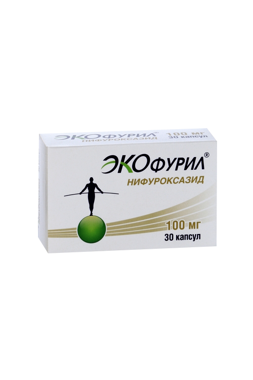 Экофурил 100 мг, 30 шт, капсулы – купить по цене 285 руб. в интернет ...