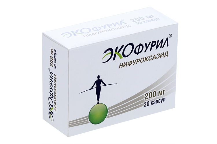 Экофурил 200 мг, 30 шт, капсулы – купить по цене 526 руб. в интернет ...