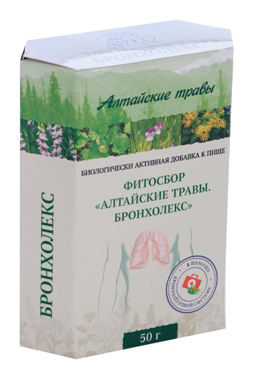Бронхолекс фитосбор Алтайские травы, 50 г