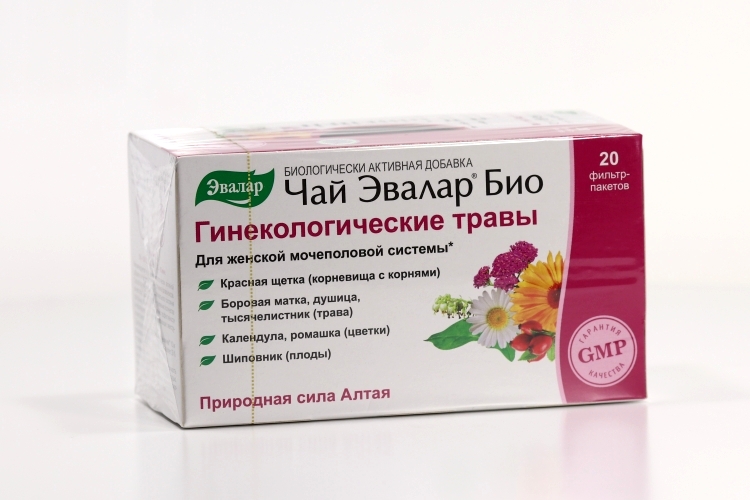 Чай Эвалар Био Гинекологические травы, 1,5 г, 20 шт – купить по цене ...