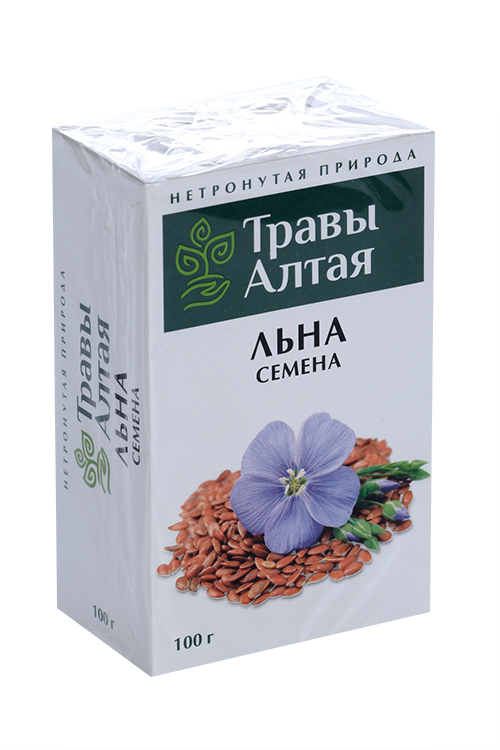 Льна семена серии Алтай, 100 г