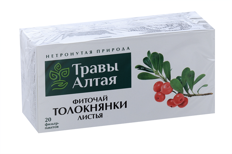 Толокнянки лист серии Алтай, 1,5 г, 20 шт