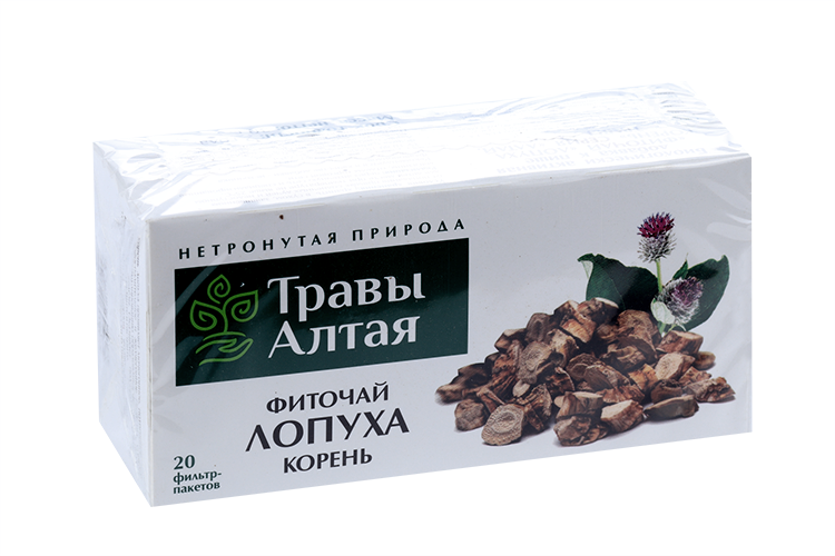 Лопуха корень серии Алтай, 1,5 г, 20 шт