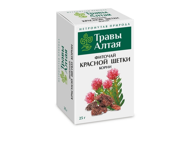 Красная щетка корни серии Алтай, 25 г – купить по цене 82 руб. в ...
