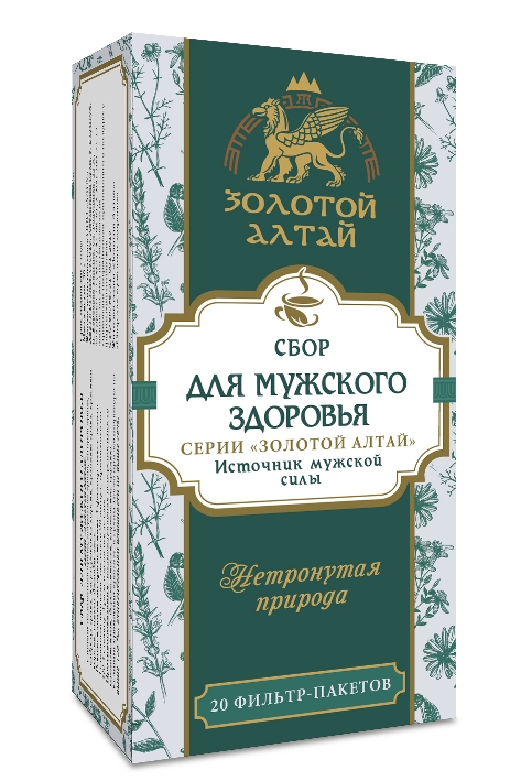 Для мужского здоровья сбор Золотой Алтай, 1,5 г, 20 шт