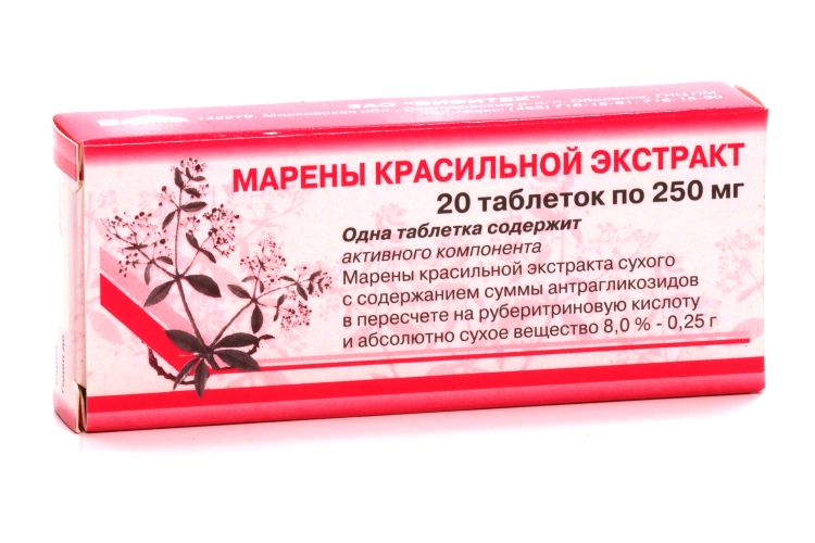 Марена Красильная Таблетки Инструкция По Применению Цена