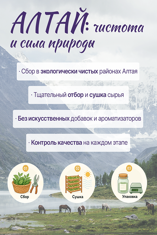 Грудной сбор №4 серии Алтай, 50 г