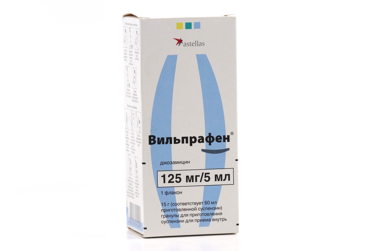 Вильпрафен 125 мг/5 мл, 15 г, гранулы для приготовления суспензии для  приема внутрь – купить по выгодной цене в интернет-магазине Аптеки Плюс в  Кижинге